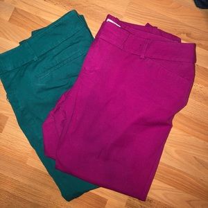 Two Pair of Crop Pants